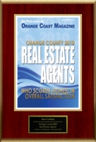 Kurt Galitski Selected For “Orange County 2010 Real Estate Agents”